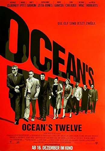 Ocean's Twelve (2004) | original Filmplakat, Poster [Din A1, 59 x 84 cm]