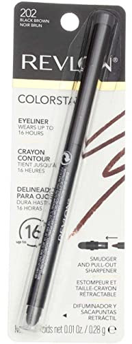 Revlon ColorStay Eyeliner Pencil, Black Brown 202.01 oz