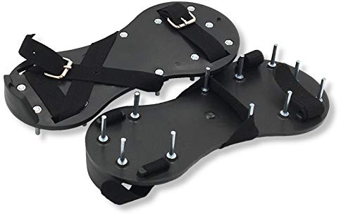 DEWEPRO® Nagelschuhe - Nagelsohlen - Estrichschuhe - Stachelschuhe (Paar) - Nagellänge: 25mm