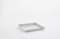 Soucoupe Square 50 Blanc Gris - 43 x 43 x H. 3,5 cm