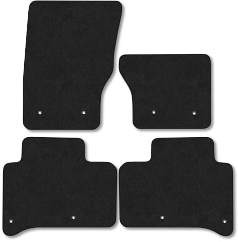 Land Rover Range Rover Sport (2013-2022) Carpet Car Mats | Black Edge Trim Tailored Fit Floor Mats Full Coverage Protection Accessories Easy Clean Anti Slip Made in the UK