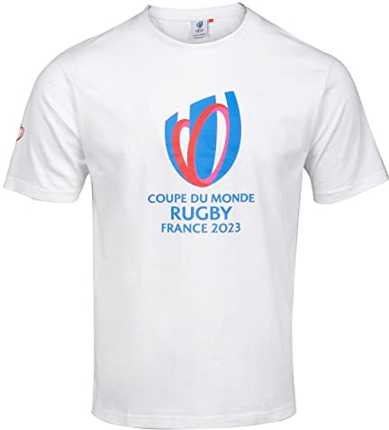 Rugby World Cup T-Shirt RWC - Collection Officielle Coupe du Monde de Rugby 2023 - Taille XL