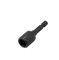 XiBany M4-M16 Gewindebohrer-Stecknuss-Adapter, 1/4-Zoll-Sechskantschaft, metrischer Gewindebohrer-Schraubendreher, Gewindebohrer-Adapter for elektrische Bohrmaschinen (Color : A, Size : M16)
