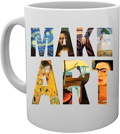 Make Art Becher Tasse Mug Cup