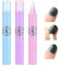 3pcs Pluma Correctora de Esmalte de Uñas Herramienta de Corrección removedor y Eliminación de Errores de Uñas con 9 Puntas de Repuesto