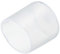 sourcing map 20pcs Rubber End Caps 25mm(1) ID Vinyl PVC Round Tube Bolt Cap Cover Screw Thread Protectors Clear