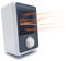 Stufetta Elettrica Portatile Compatta Termoventilatore 600W a Basso Consumo Scaldabagno Stufa con Termostato Regolabile, Doppio Isolamento e Sicurezza Anti-Ribaltamento (BIANCO)