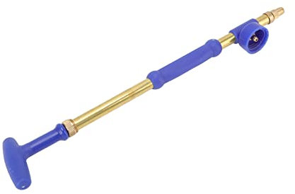 Aramox Garten-Handsprüher, Garten-Getränkeflaschen-Handsprüher, Kunststoff, Kupfer, 36,5 Mm, Hand-Push-Pull-Einzelkopf-Zerstäubungssprüher für den Innenhof