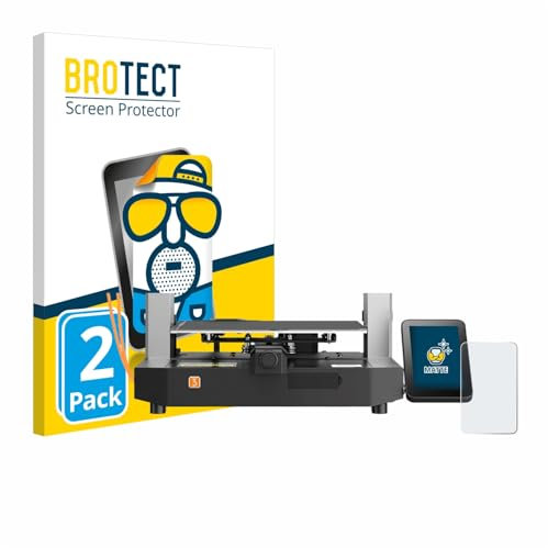 BROTECT Entspiegelungs-Schutzfolie für Anycubic Kobra 3 (2 Stück) Matte Displayschutz-Folie, Anti-Reflex, Anti-Fingerprint