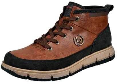 bugatti Herren Klassische Stiefel, Männer Stiefel Kaltfutter, Wechselfußbett