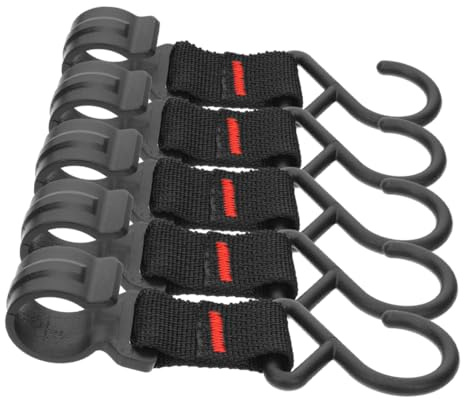 LOLIPPYY Camping Haken Outdoor Aufhängehaken 5 Stück Für Zelt Wäscheleine Kleidung Und Kochgeschirr Robust Leicht Tragbar Für Camping Zubehör