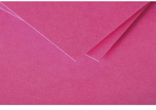 Clairefontaine 1624C 25 Umschläge Pollen 15,8x22,2cm 210g Fuchsia