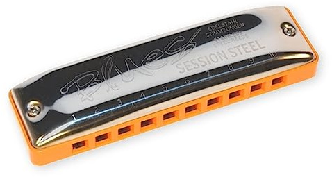 C.A. Seydel Söhne Blues Session Steel Low F · Richter Harmonica