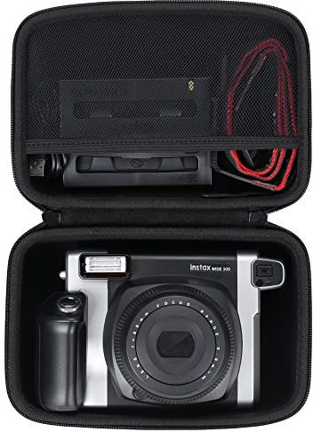 Khanka Hard Camera Case for Fujifilm Instax Wide 300/210 Instant Camera.Fits Wide Film (2 x 10 Shots) photopapers.(Case only)