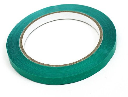 9mm Vinyl Sealing Tape Butcher Bag Neck Sealer Tape Fruit Veg Food Sweets Adhesive