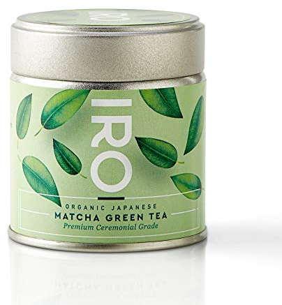 IRO Thé Matcha BIO Japonais de Qualité Supérieure, Premium Ceremonial Grade 30g, 100% Naturel, Excellence, 1 Boîte = 30 Bols