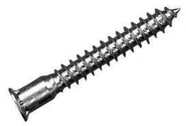 Vis de confirmation, tête Pozi-Flat, finition zinc 7 mm x 50 mm