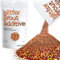 Hemway Glitter Grout Additive - Bronze Brown Holographic | Flakes for Adding Sparkle to Old & New Kitchen & Bathroom Tiles | Enhance Your Indoor Grouting Projects with a Sparkly Effect | 100 g