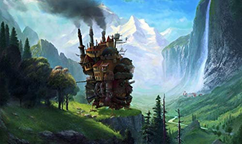 Poster Poster Le Chateau Ambulant Hayao Miyazaki Manga Anime