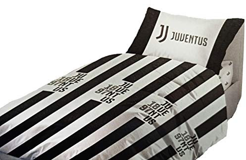 JUVENTUS copriletto Trapuntato in Cotone Prodotto Ufficiale (Singolo)