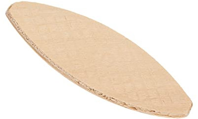 100 Piezas de Galletas de unión de Madera, Tablero de Madera de Haya, Punta de Galleta, Herramienta de Acoplamiento de Tablero de Madera 0# 10# 20#(10#)