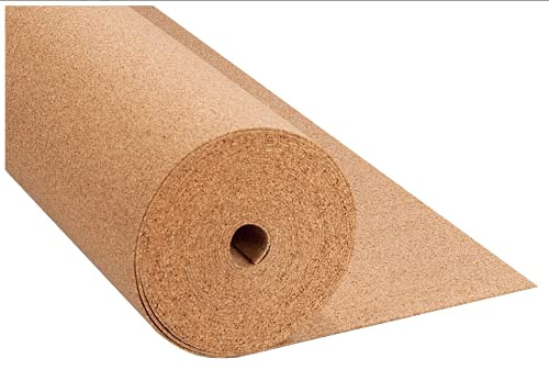 Cork Underlay 5mm Roll 1m x 5m Cork System 5m²