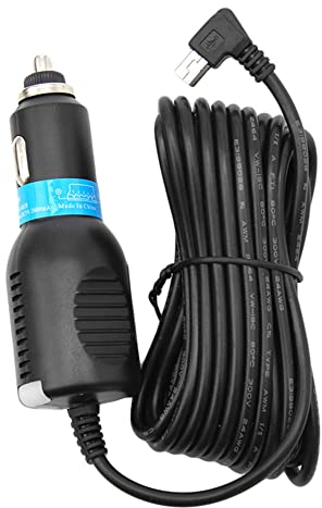 DC 12V-24V Car Charger Adapter,MoreChioce 3.5M USB Charger Adapter with Fuse 10A Universal Car Power Adapter Cable for Dash Cam GPS Navigation,2.5A
