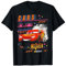 Disney Pixar Cars Lightning McQueen Palm Tree Sunset T-Shirt