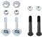 CANTONDZ 10-teilig Kompletter Querlenker Schraubensatz 2xExzenterschraube Schrauben Satz Querlenker vorne Kompatibel mit VW T4 Transporter 91-03 M14 701407397C N90534002