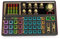 Live-Soundkarte, Sprachwechsler, Tragbare Audio-Mixer-Board-Soundeffekte, Externe Soundkarten für Live-Streaming, Begleitung, Gaming
