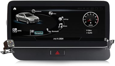 N8 Plus 3,Android 13.0 Autoradio Stereo Navi mit 4G WiFi DSP SWC Carplay für A-ud-i Q5 SQ5 2009-2017 Sat GPS Navigation 10.25/12.3 Zoll Multimedia Video Player FM BT Receiver