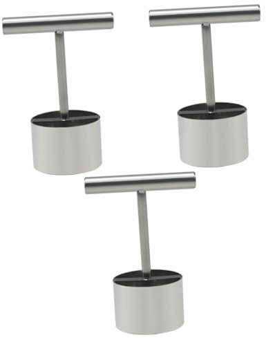 TOPBATHY 3 Pièces Vide-Fruits Vide-Poire Pommes dénoyauteur d'olives Vide-Aliments Découpe-Fruits Facile à Utiliser dissolvant de légumes creuseur de Trous de Fruits Acier Inoxydable Silver