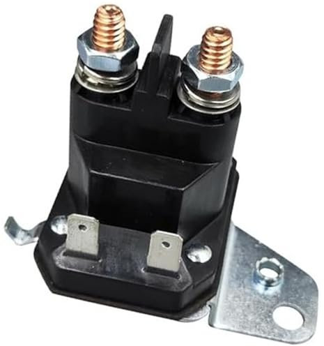MKVAXR Solénoïde de démarreur 762-1261-211-50 762-1261-211-51 Remplace les solénoïdes Trombetta Craftsman, for Cub Cadet, for MTD, RZT Z-Force AYP, for Husqvarna, tondeuses à gazon Relais de démarrage