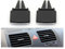 Klimaanlage Vent Auto Vorne Hinten Klimaanlage AC Vent Grille Slider Outlet Tab Clip Für VW Für Golf 5 Für Sagitar Für Jetta L1KD819203 1KD819703(Central 2PCS)