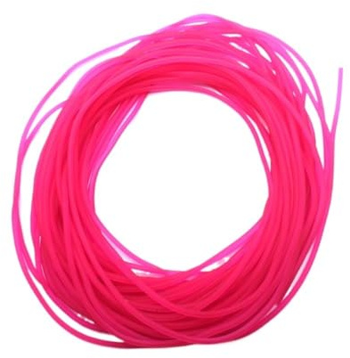 Cordon élastique de pêche Corde élastique de pêche Ronde Ultrafine 1,6 mm x 10 m, en Latex Haute résistance, pièce