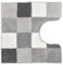 Kleine Wolke 5426179129 WC-Vorleger Caro 55 x 55 cm Flanell
