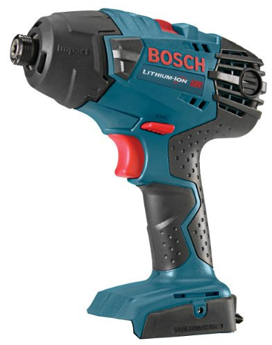 Bosch Bare-Tool 26618B Taladro de impacto hexagonal de 1/4 de iones de litio de 18 voltios