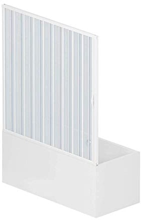 ROLLPLAST PINTO PVC Badewannefaltwand 150 cm mit seitlicher Öffnung Mod. Nina