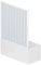 ROLLPLAST PINTO PVC Badewannefaltwand 150 cm mit seitlicher Öffnung Mod. Nina