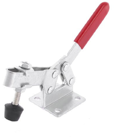 Sourcingmap a13111500ux0650 182 kg Capacity U-Shaped Bar Flange Base Horizontal Type Toggle Clamp