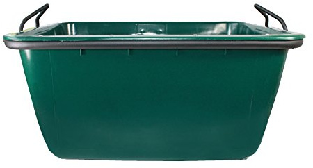 UvV-FMK Fertigmörtelkübel, Mörtelwanne 200 Liter, kranbar, TüV geprüft (Grün)