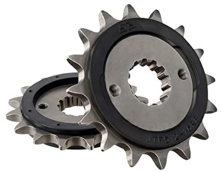 JT Sprockets JTF512.16RB Rubber Padded Front Sprocket