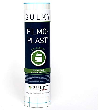 Sulky Filmoplast® Stickunterlage (25 x 500 cm, weiß)