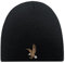 Fan-O-Menal Beanie-Mütze mit Einstickung - Adler - Wollmütze Wintermütze Strickmütze - 54801 schwarz