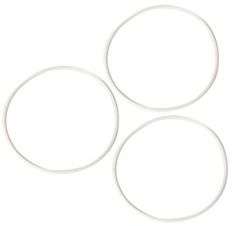 ISYbe Dichtungsringe (3 Stück) (BPA-frei, passend für alle Trinkflaschen-Größen, garantiert Auslaufsicherheit)