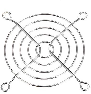 uxcell Cooling Fan Grill Metal Finger Guard 110mm x 110mm for 80mm x 80mm Case Computer Pack of 5
