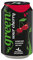 Green Sour Cherry - Low Calorie Soft Drinks - Sparkling Cherry Flavour with 10% Natural Juice - No Added Sugar, Sweetened with Stevia, No Aspartame - Alternative Fizzy Drink - Bulk Pack 24 Cansx330ml