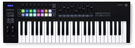 Novation Launchkey 49 [MK3], controller tastiera MIDI - Integrazione profonda con Ableton Live. Modalità accordo, modalità scala e arpeggiatore. Tutto il software di cui hai bisogno