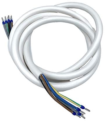 Herdanschlusskabel Herdanschlussleitung 5x2,5mm² / 5G2,5 für Kochfeld Backofen Herd - 1m-1,5m-2m-3m-5m-10m Anschlusskabel Anschlussleitung H05VV-F 400V, Größe: 10m