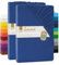 2er Set Spannbettlaken - Serie Maya Doppelpack Spannbetttuch für Matratzen bis 20cm - 120x200cm, Royalblau, 100% Baumwolle, hochwertige Verarbeitung, mit Gummizug